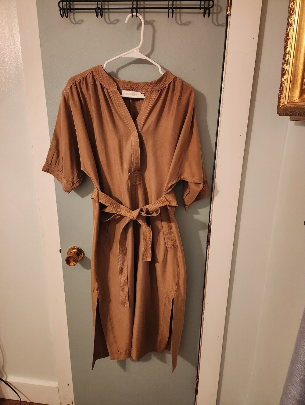 Gold ZIMMERMANN silk Dress